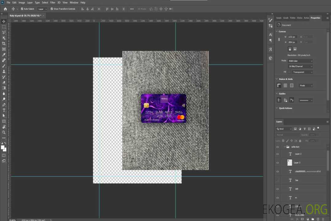 Laos Indochina Bank mastercard photolook recto template